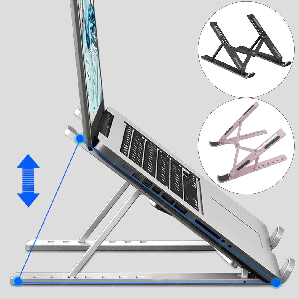 Desk Setup Macbook - Supporto pieghevole per laptop, supporto portatile