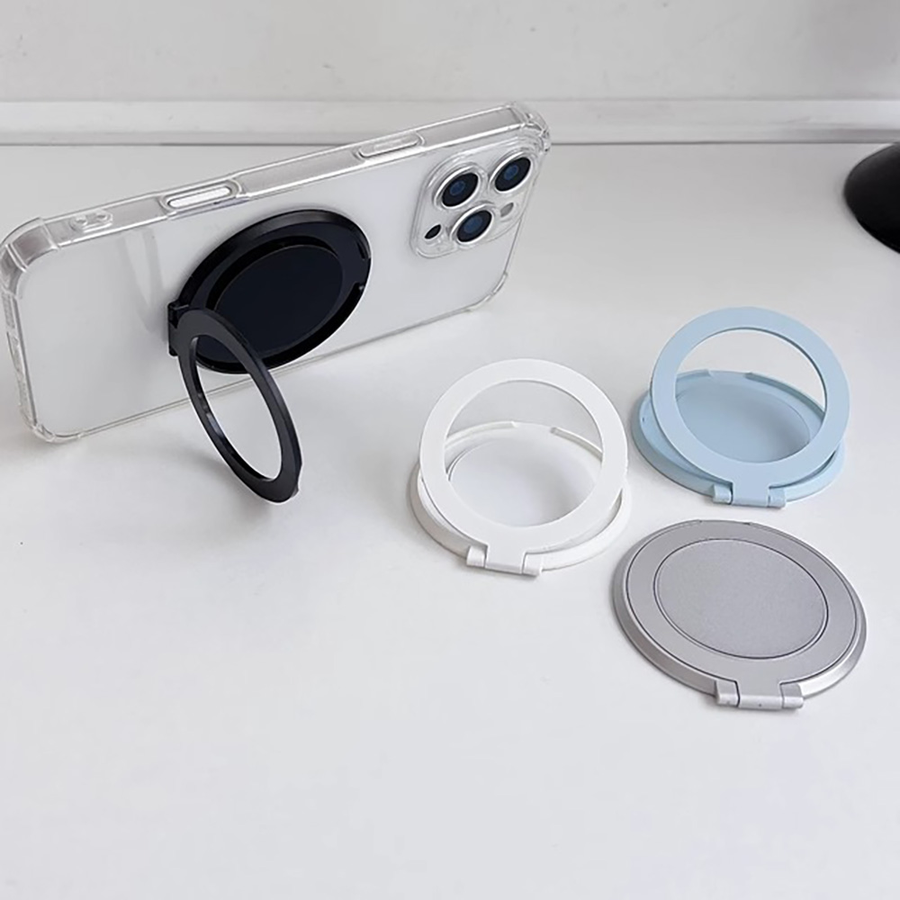 Desk Setup Essentials - Supporto per Telefono da Dito Girevole