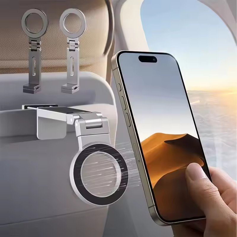 Desk Setup Essentials - Supporto Magnetico Universale Regolabile per Telefono,