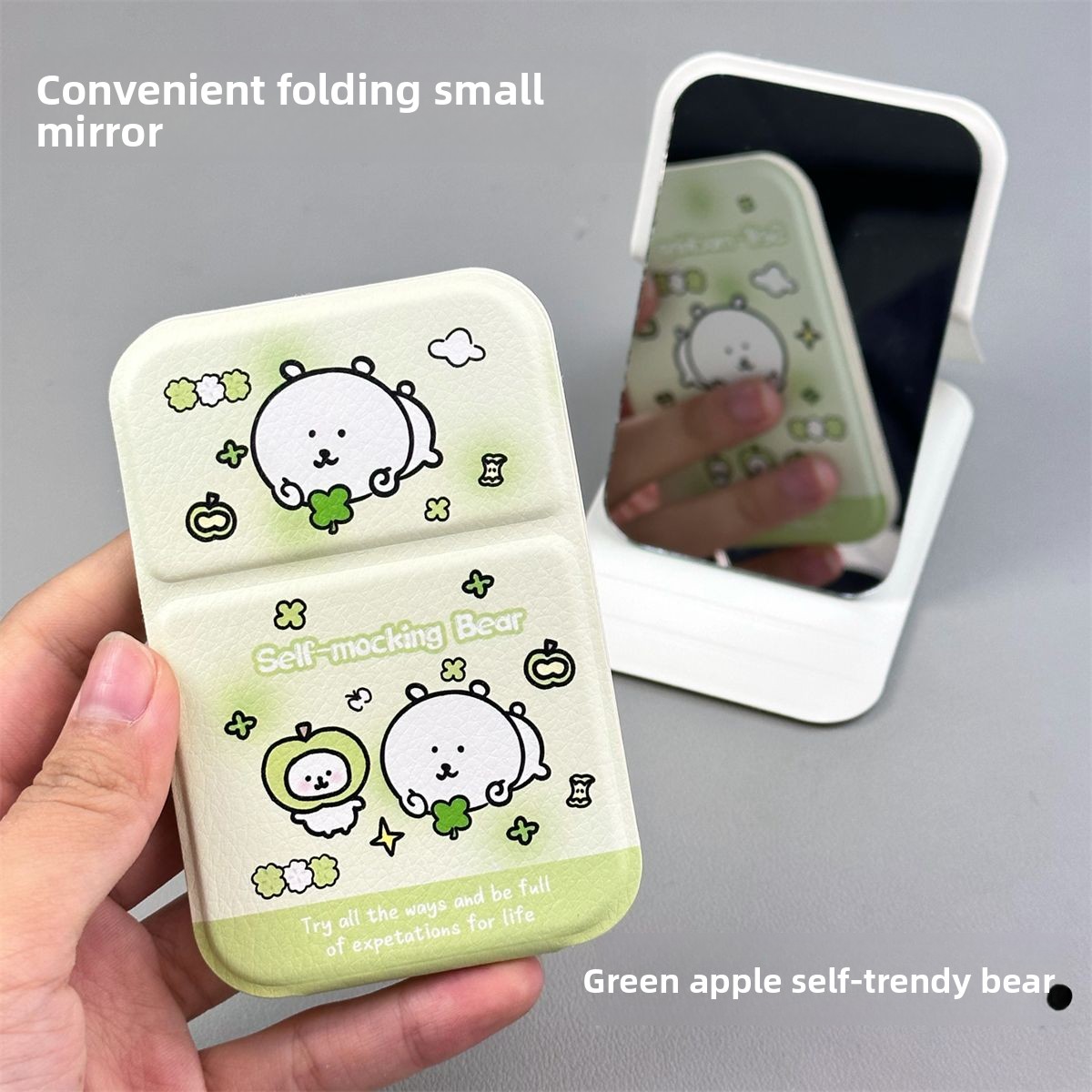Specchio Pieghevole a Forma di - Desk Setup Kawaii recensione e prezzo