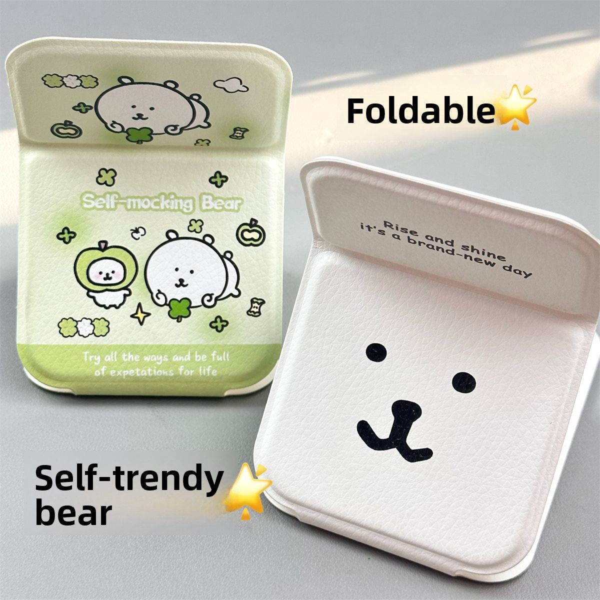 Specchio Pieghevole a Forma di - Desk Setup Kawaii recensione e prezzo