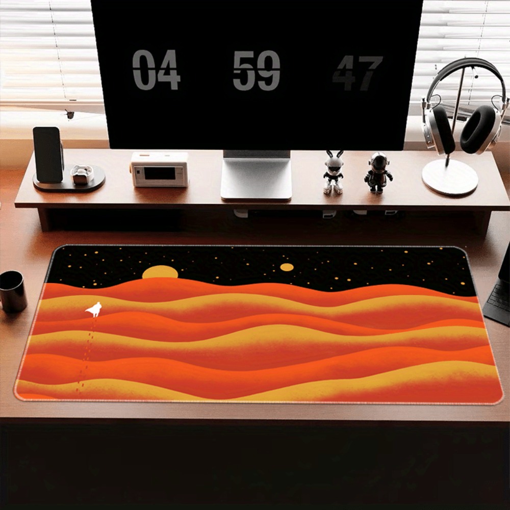 Tappetino per mouse da gioco a - Yellow Desk Setup recensione e prezzo
