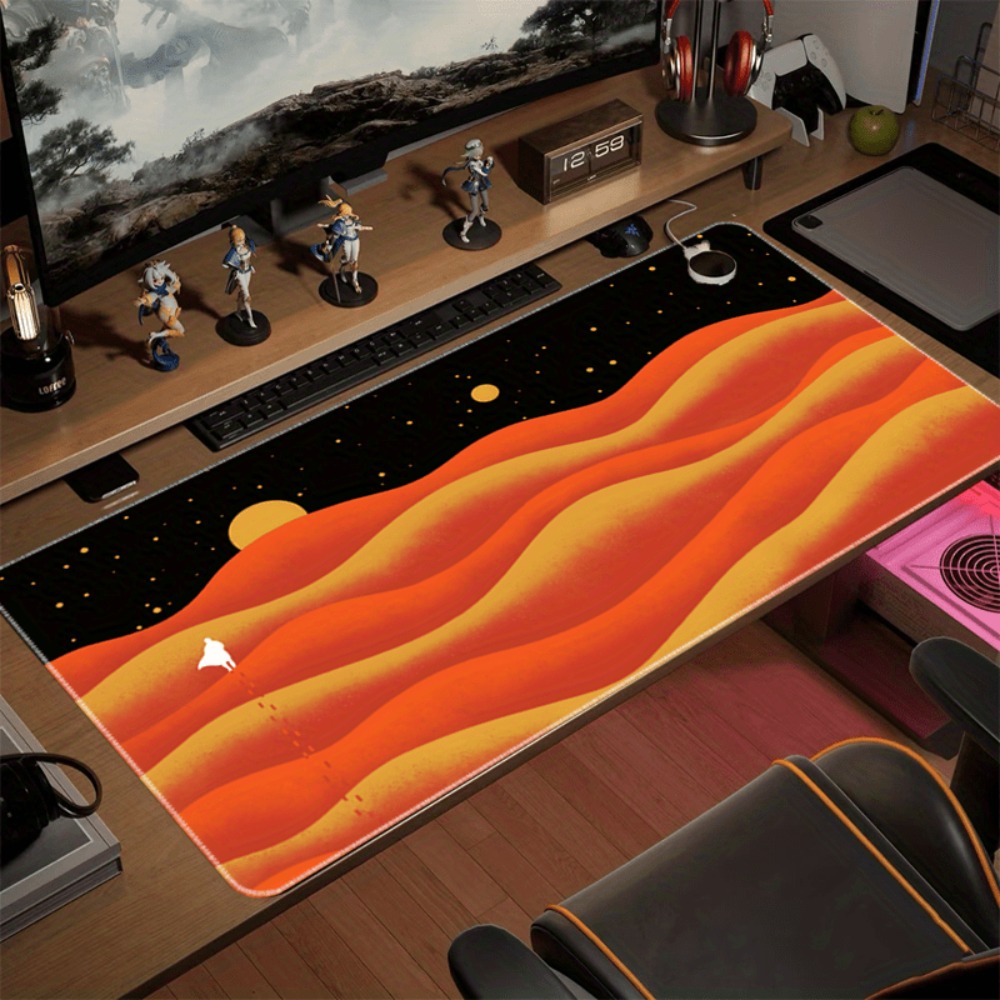 Tappetino per mouse da gioco a - Yellow Desk Setup recensione e prezzo
