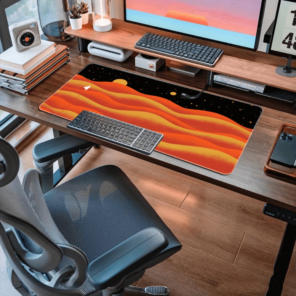 Tappetino per mouse da gioco a - Yellow Desk Setup recensione e prezzo