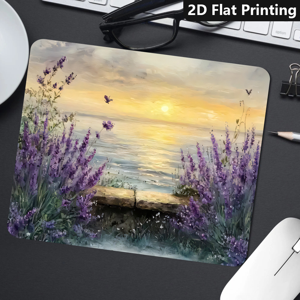 Campo di lavanda al tramonto,  - Desk Setup At Office recensione e prezzo