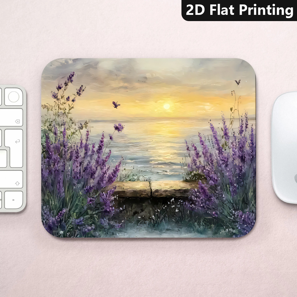 Campo di lavanda al tramonto,  - Desk Setup At Office recensione e prezzo