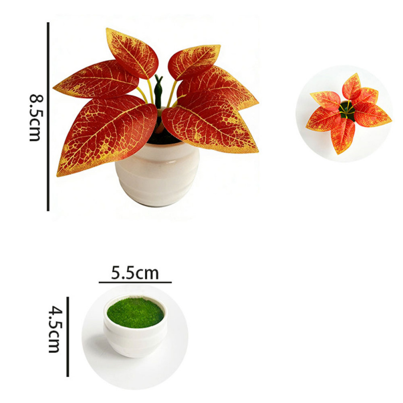 Piante verdi artificiali in pi - Plant Pot Small Desk recensione e prezzo