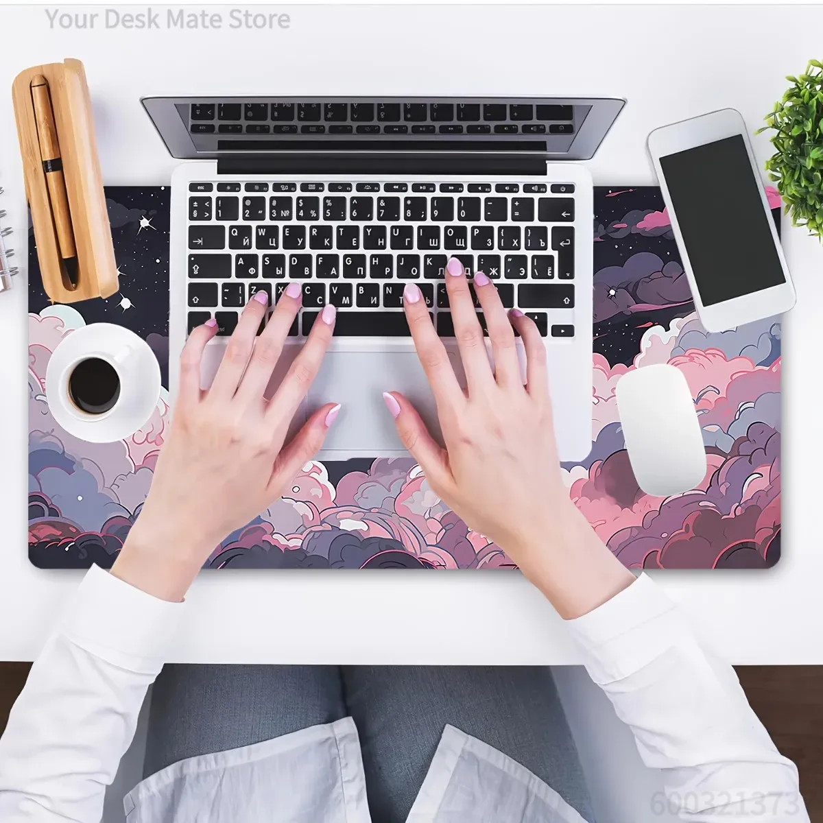 Tappetino per Mouse Anime Rosa - Desk Setup Laptop And Pc recensione e prezzo
