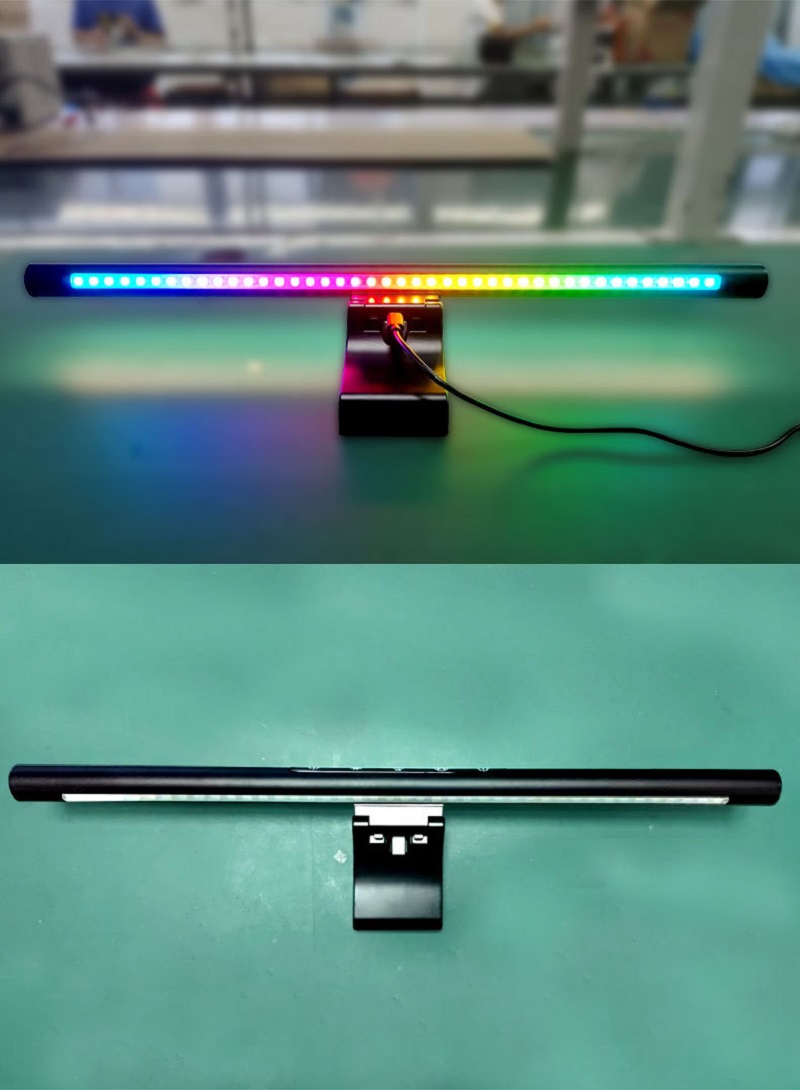 Lampada da scrivania sospesa c - Yellow Desk Setup recensione e prezzo