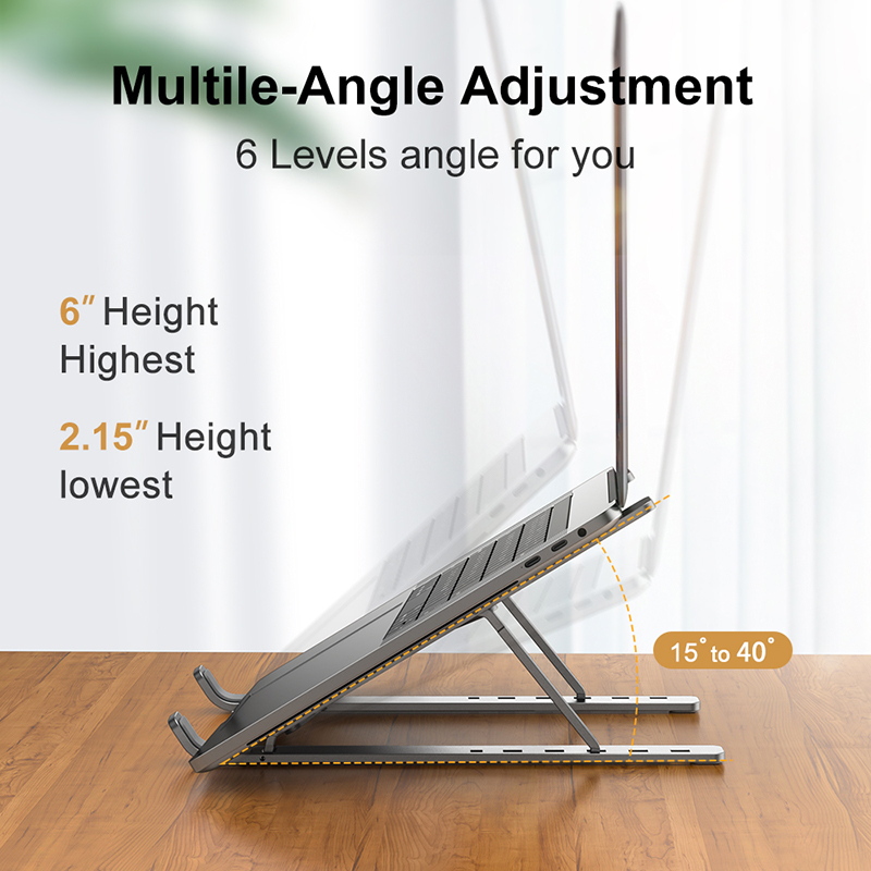 Supporto per laptop pieghevole - Desk Setup Macbook recensione e prezzo