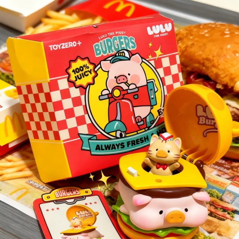 LuLu The Piggy Burger Series F - Desk Setup Kawaii recensione e prezzo