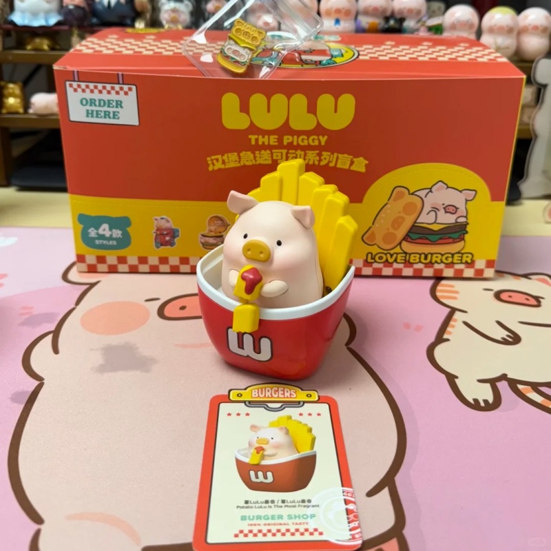 LuLu The Piggy Burger Series F - Desk Setup Kawaii recensione e prezzo