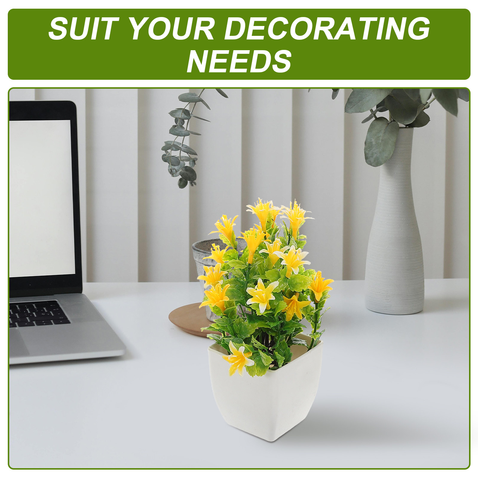 6 Piante Artificiali in Vaso R - Plant Pot Small Desk recensione e prezzo