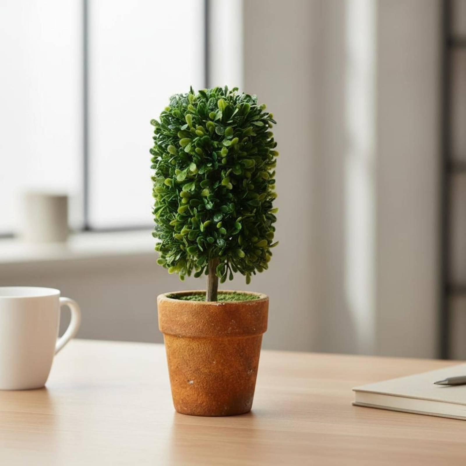 Piccolo Vaso con Pianta Artifi - Plant Pot Small Desk recensione e prezzo